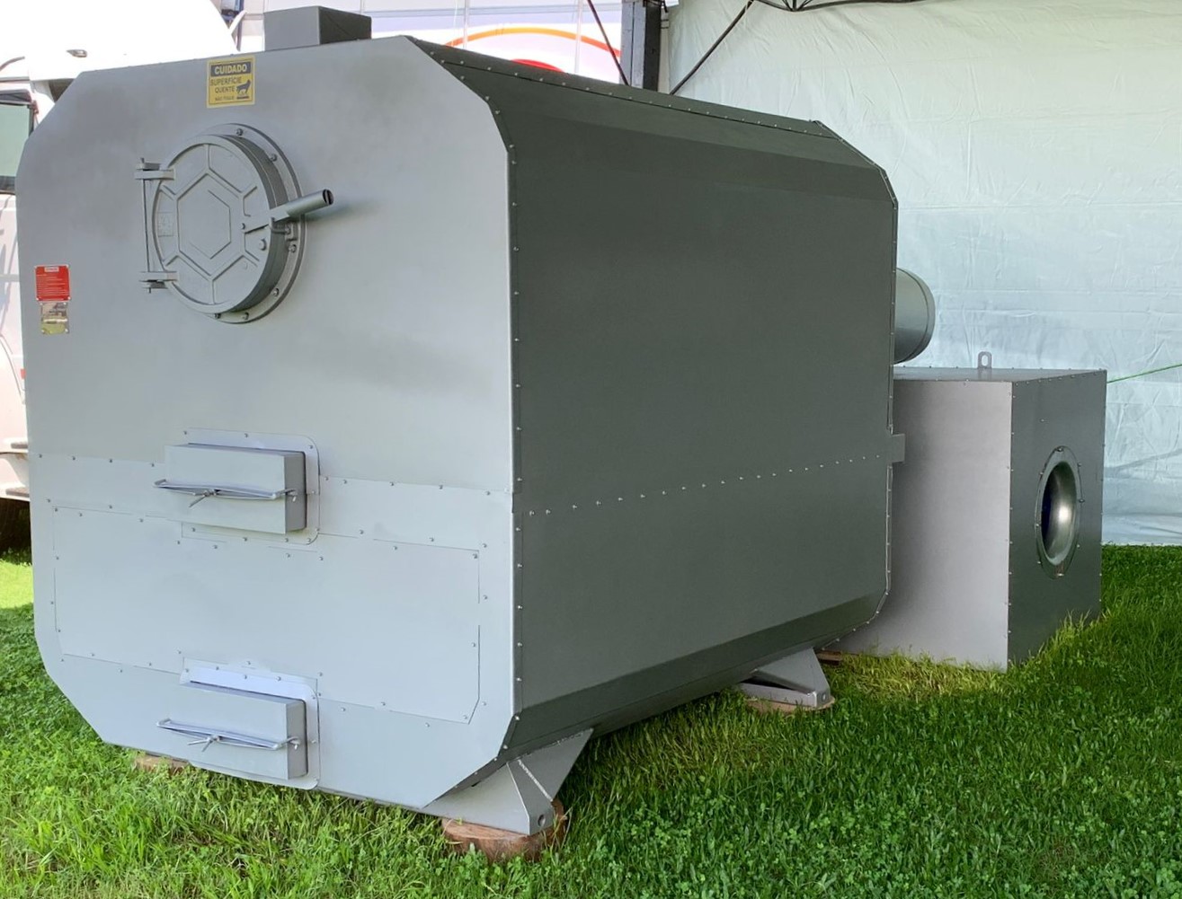 Aquecedor à Lenha INVERTER D-25, 02 motor 5cv – Debona – Debona